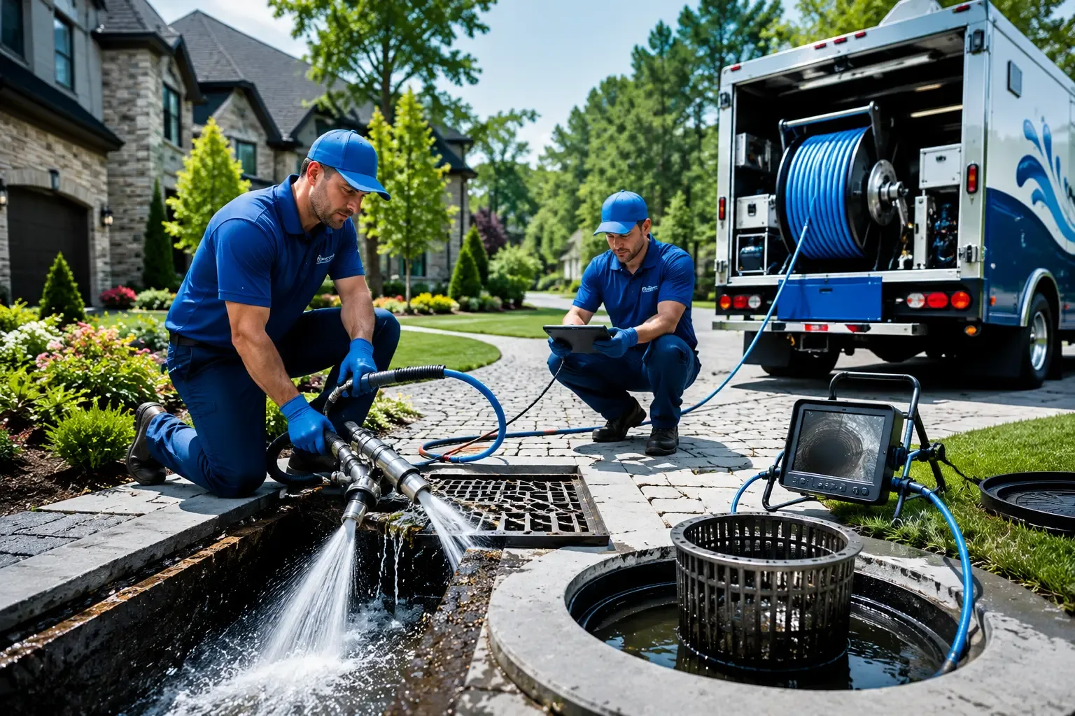 Local outdoor drain cleaning professionals in Landenberg, PA